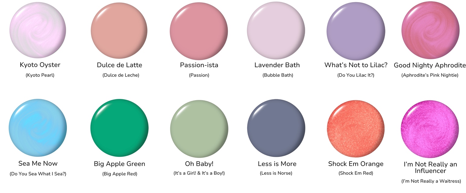 OPIcons 12 shades - Infinite Shine